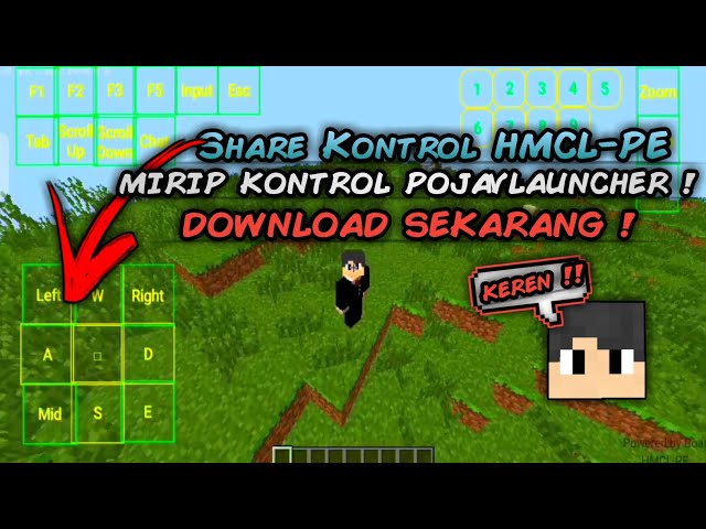 BARU ! kontrol POJAV LAUNCHER ada di HMCL-PE launcher ?.....|| BURUAN DOWNLOAD ! ! #freepalestine 🇵🇸