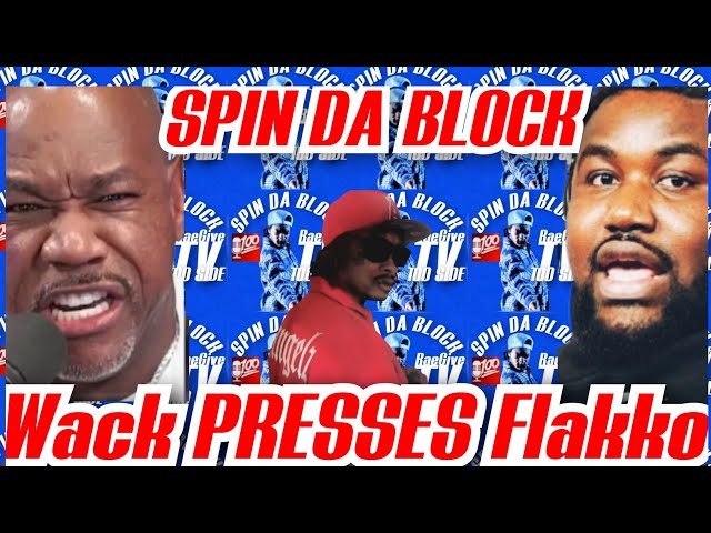 Wack 100 Presses Poetik Flakko For Running Plays With Snoopy Badazz & WARNS HIM😯