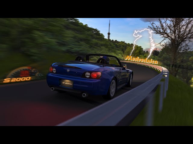 Glimpse into the future : Honda S2000 @ Medvednica 【Assetto Corsa】