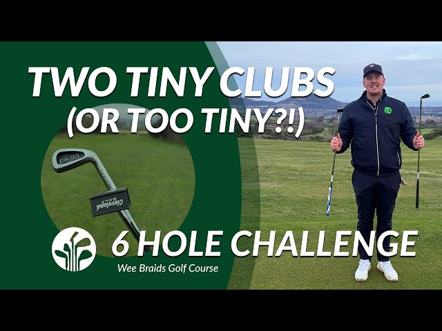 PLAYING WITH WORLDS SMALLEST GOLF CLUBS?!