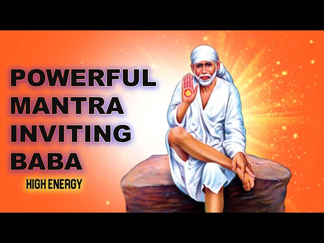 Powerful Sai Mantra Jaap | Sai Baba Lofi Version | High Energy Mantra chanting