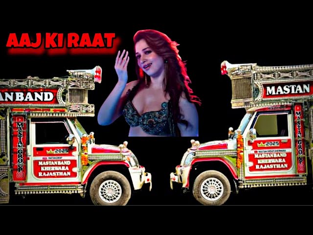 Aaj Ki Raat | Stree 2 | Mastan Band Kherwara | Latest New Version Video