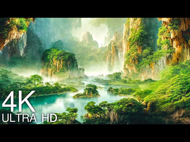 Most Amazing 12K HDR 120 fps Dolby Vision - Mountain Nature 4K Video Ultra HD