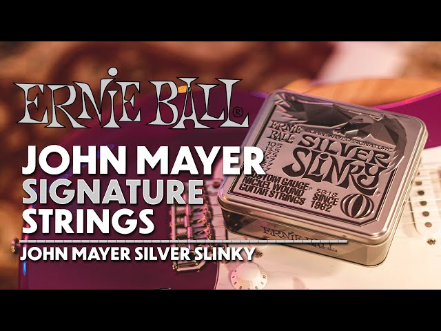 John's vs Standard Strings | Ernie Ball John Mayer Silver Slinky