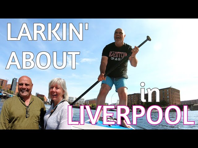 We visit Liverpool on our Narrowboat with then go back across the River Mersey - Episode 128