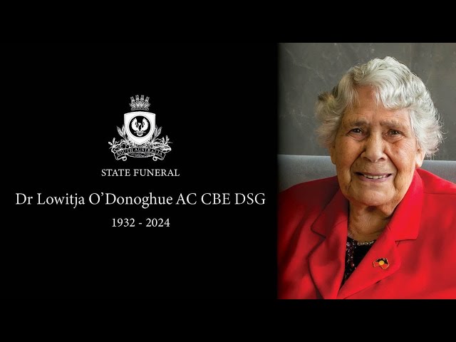 State funeral to honour the life of Dr Lowitja O’Donoghue AC CBE DSG