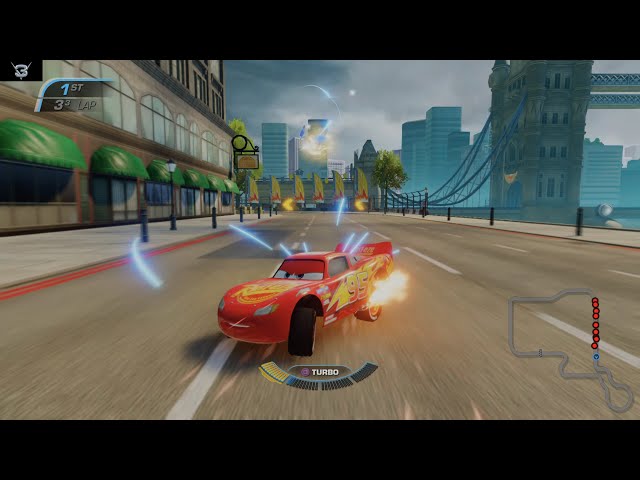 Cars 3: Driven to Win Lightning McQueen In London