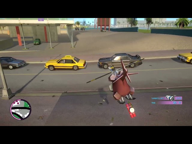 Grand Theft Auto Vice City Next Gen Edition. Toy Chopper Mission are harder than in Original Game