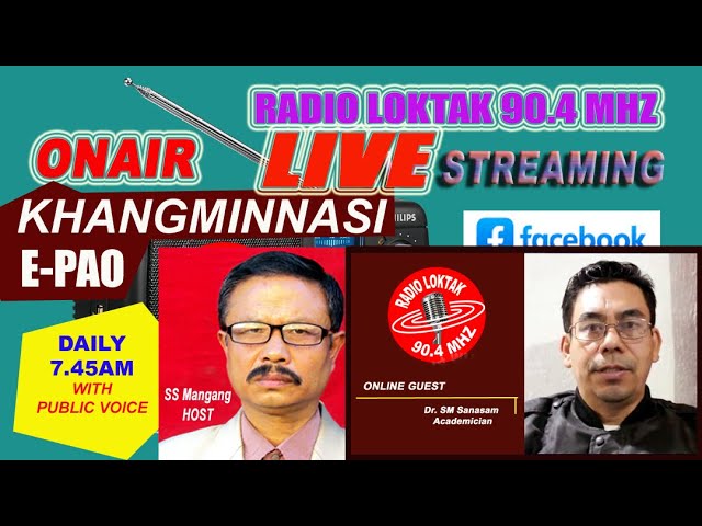 KHNAGMINNASI E-PAO || 9th February 2025 || Guest : Dr SM Sanasam  ||  Host : SS Mangang