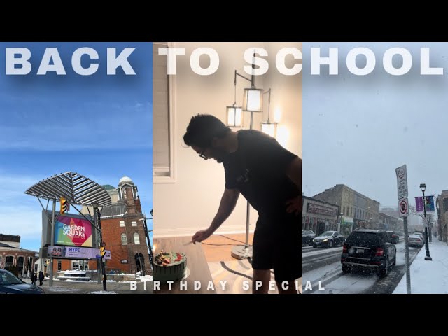 BACK TO SCHOOL | HEAVY SNOW FALL