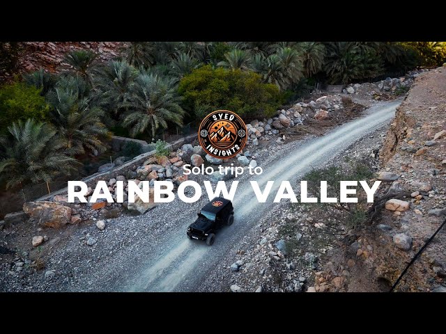 RAINBOW VALLEY | JEEP WRANGLER | CAMPING | SOLO TRIP | 4K VLOG | FUJAIRAH | 2025