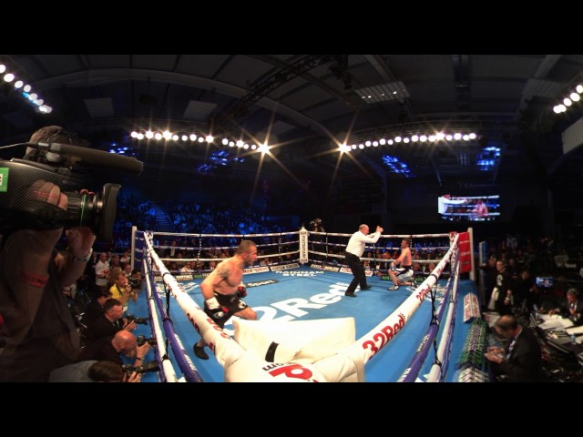 Langford knocked out by Khurtsidze | 360 Virtual Reality Boxing