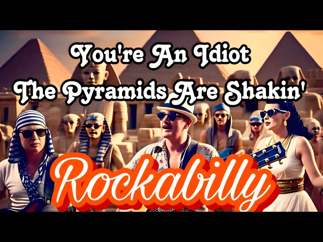 Rockabilly Song (AI)- You’re An Idiot ,The Pyramids Are Shakin’#rockabilly