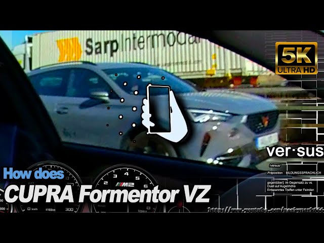 Highway premiere - CUPRA Formentor VZ vs BMW M2 Competition +100-240 RaceRender [5.7k 360° 3D]