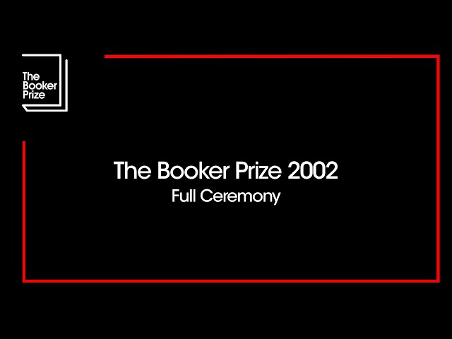 Yann Martel Wins The Booker Prize 2002 - Full Ceremony and Acceptance Speech | The Booker Prize