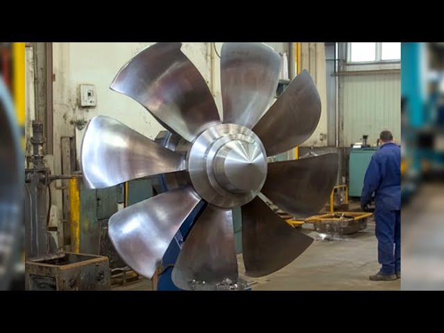 Building the Future - Engineering Giants in the Fabrication & Assembly of Super Huge Water Turbines