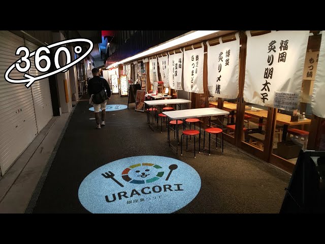 [8K 360°] Hibiya OKUROJI & Ginza Back Corridor / Apr 2021