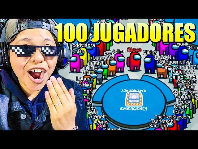 AMONG US PERO CON 100 JUGADORES EN VIVO 😂 | Pathofail