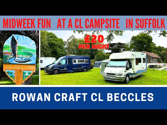 ROWAN CRAFT CL | Midweek Camping with Friends | Vlog 635