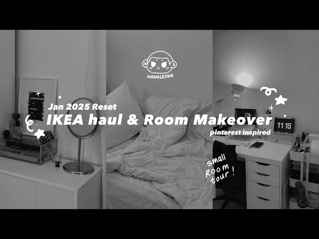 IKEA haul & Room Makeover 2025 : organizing, shopping & etc🙌🏻