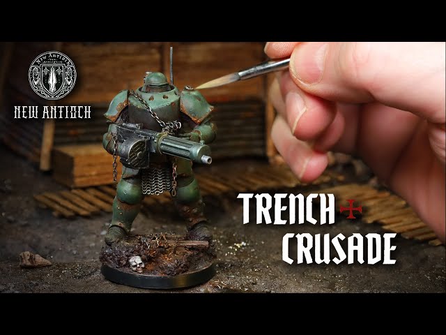 Painting Trench + Crusade Mechanized Heavy Infantry - New Antioch Grimdark Dirty Down Rust Tutorial