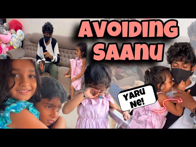 Avoiding saanu prank 🤫 🤯| sha gets revenge 🥶 #saanvikashree