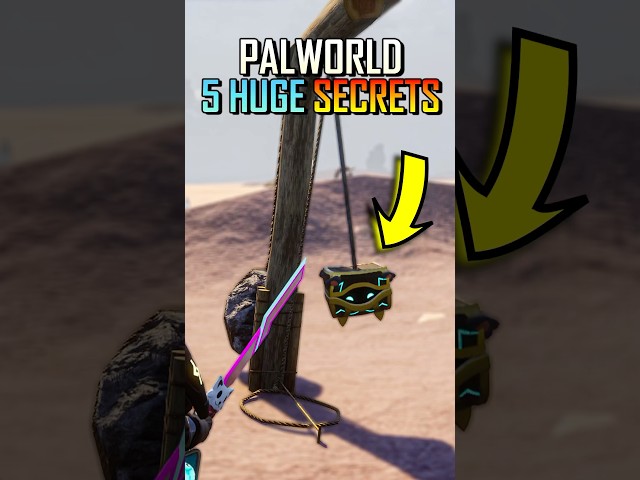 5 Secrets You Definitely Missed In Palworld