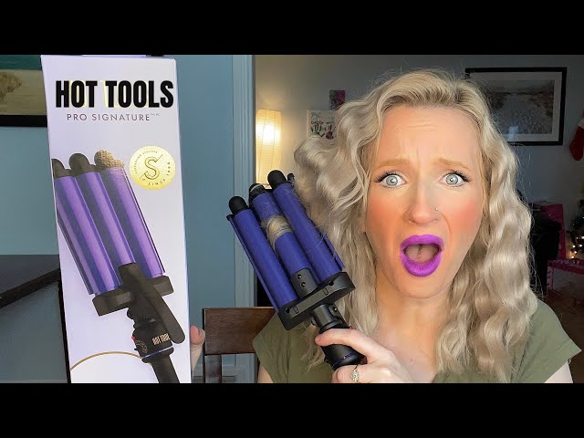 HOT TOOLS 3 BARREL WAVER /  Best Results!!!