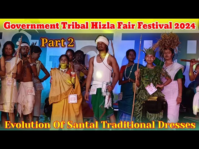 Dumka Hizla Mela 2024 // Part 2 // Tribal Fashion Show // Evolution Of Santal Traditional Attire