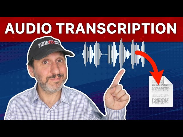 How To Transcribe Audio On a Mac