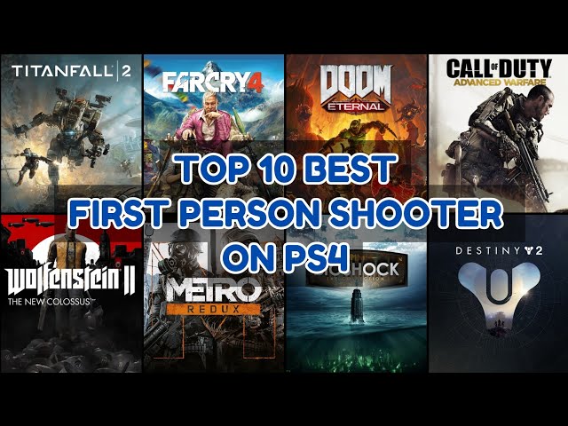 Top 10 Best FPS Games On PS4 | 2024