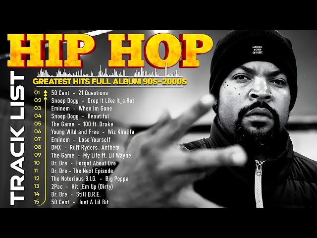 HIP HOP MIX 2025🔥Ice Cube,2Pac, Snoop Dogg, 2Pac,Eminem, Dr. Dre, DMX, Xzibit, Method Man,50 Cent e4