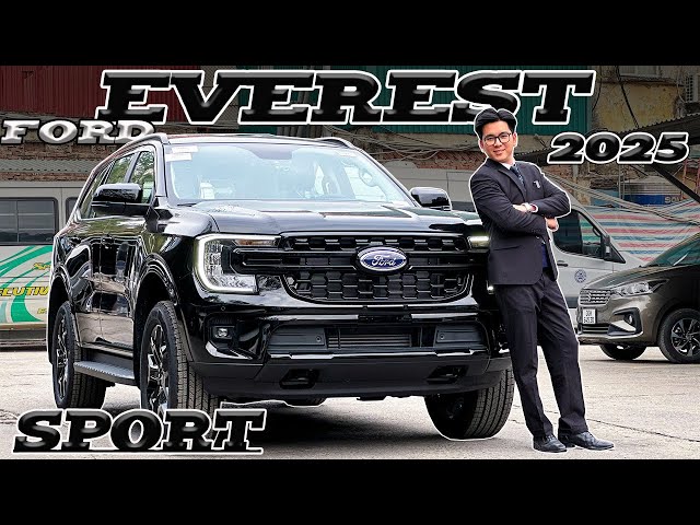 Ford Everest Sport Đen 2025 | "Tự Tin Khoe Cá Tính"