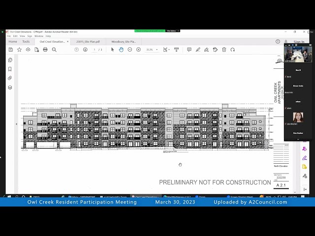 Owl Creek Public Engagement Meeting of March 30, 2023