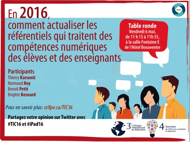 Table ronde – Actualisation des compétences numériques – iPad16