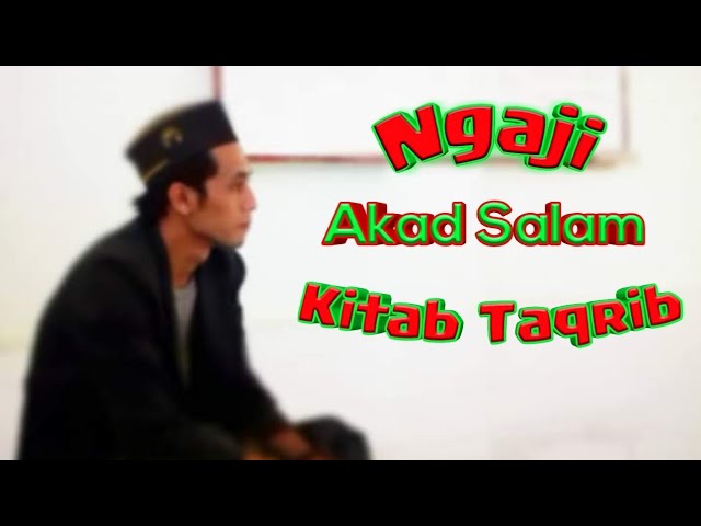 Ngaji Fiqih | Part62 Ngaji Bab Salam/Pesanan | Kitab Taqrib | Ngaji Online | Pondok Online