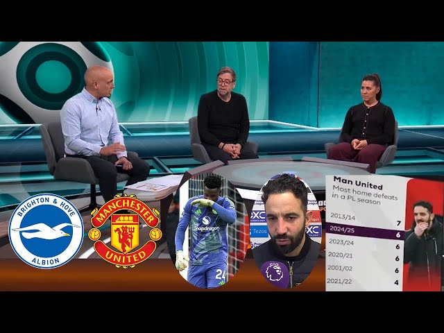 MOTD Man United vs Brighton 1-3 Ruben Amorim: "We Are The Worst Team Maybe In History"😢 All Review