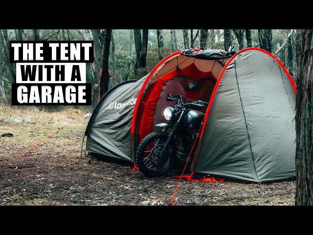 Lone Rider Moto Tent in Extreme Conditions | How it Stands Up Against the Elements