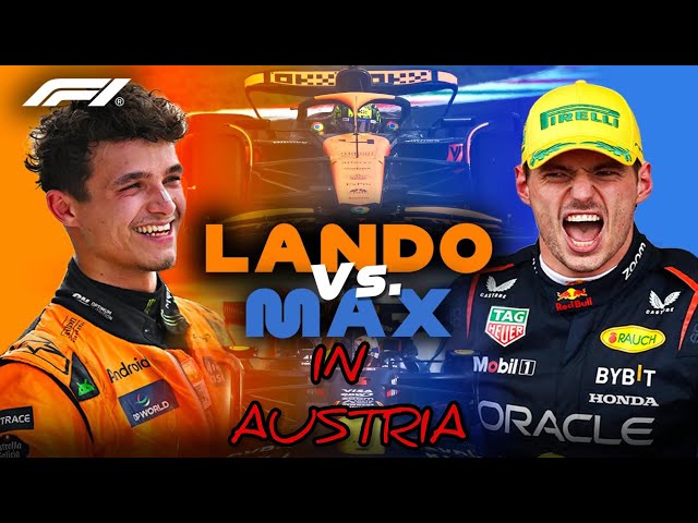 “LANDO VS MAX ONBOARD BATTLE IN AUSTRIA”