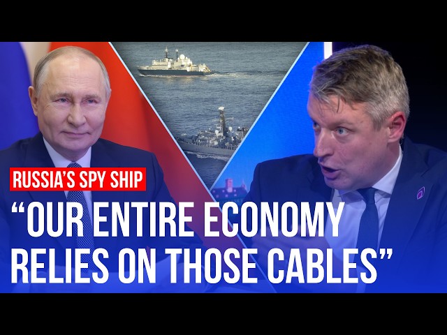 Russian spy ship in British waters: How will the UK respond? | LBC analysis