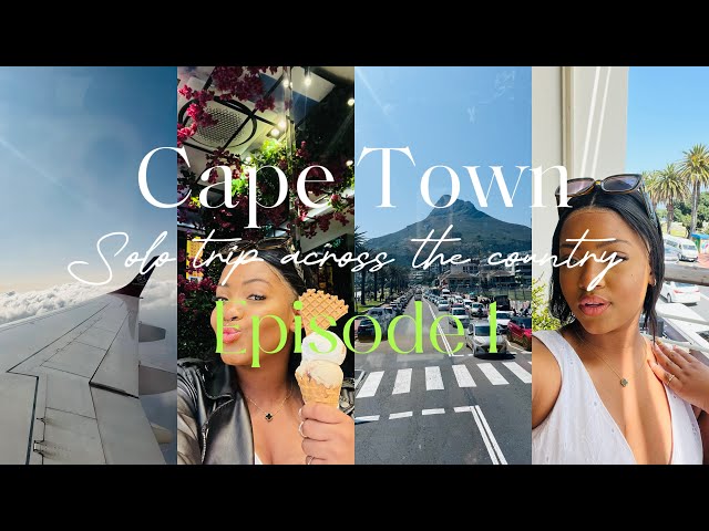 Solo Trip to Cape Town🛫 Episode 1 🤍