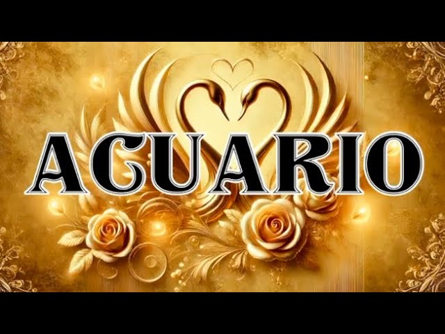 ACUARIO - EL ÁNGEL DE TU GUARDA TE SACÓ DE UN … 🪽FLUYE TODO MUY RÁPIDO 🙌🏼💕LARGA CONVERSACIÓN 👩‍❤️‍👨💭