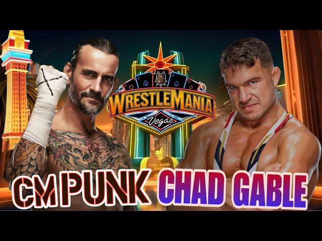 CM Punk vs Chad Gable || Extreme Rules || GOOB-A-MANIA