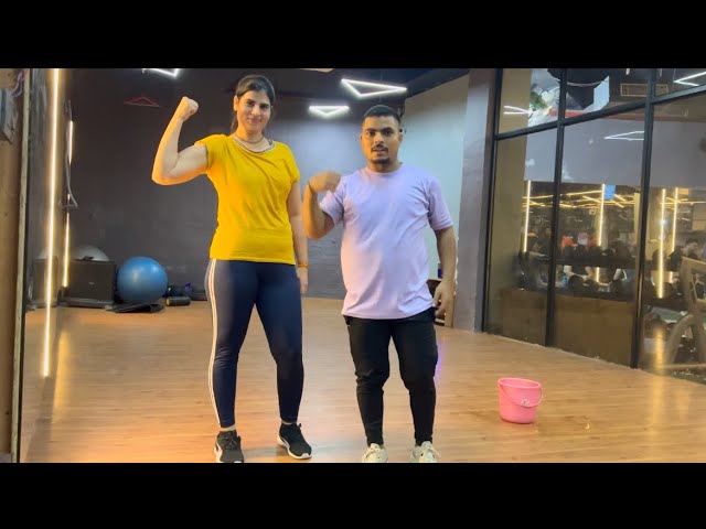 Zumba with Fat Loss Workout || wellness gym || workout With @Tanya95 #zumba #fitness #fatloss #gym