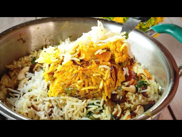 How to make Veg Biryani at home