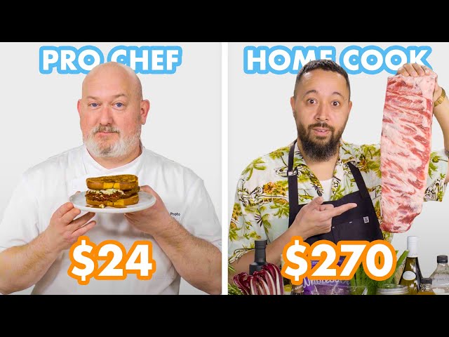 $270 vs $24 Ribs: Pro Chef & Home Cook Swap Ingredients | Epicurious