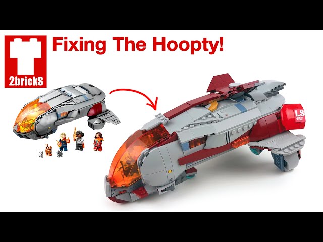 2bricks LEGO Set Mods - Fixing The Hoopty (76232)!