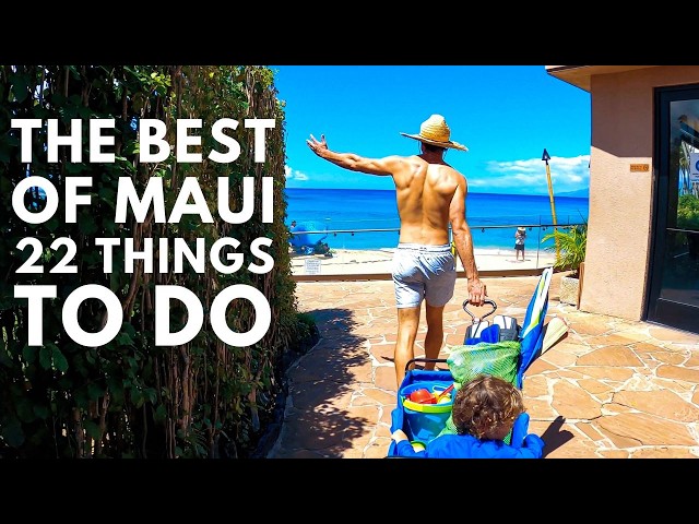 22 THINGS TO DO on MAUI, Hawaii (maps!) | First Time or Experienced Travelers, Find Something New