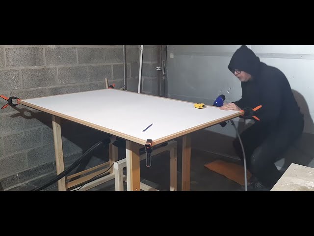 How to make a TV table كيف تصنع طاولة تلفزيون