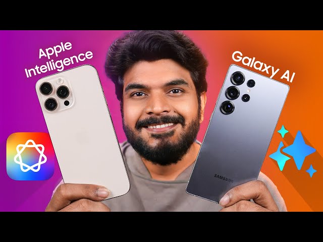 AI యుద్ధం || Samsung Galaxy AI VS Apple Intelligence || Prasad tech in telugu ||